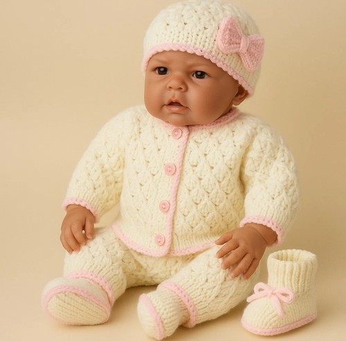Baby knitting pattern 3 - pattern, 0-3