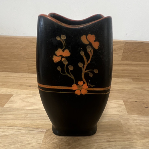 Square black ceramic - black,
