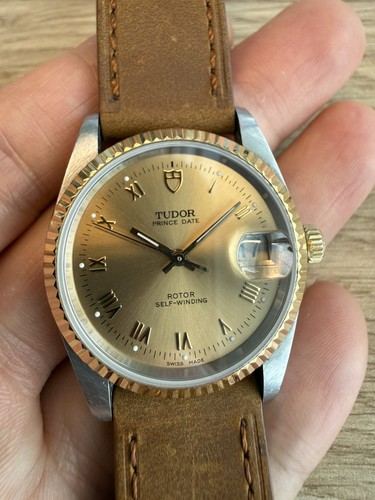 Tudor prince date - date, 34mm