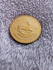GOLD PLATED 1967   1oz  24K