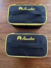 Henselite 2 Bowl Bag, Black/Citron  - Brand New