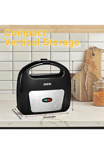 Yashe waffle maker 750w - waffle, maker,