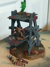 Charred wood elevation terrain