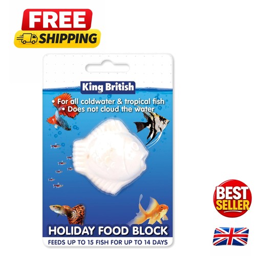 Holiday fish food block - holiday,
