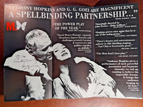 Anthony hopkins hand signed - anthony, hopkins hand
