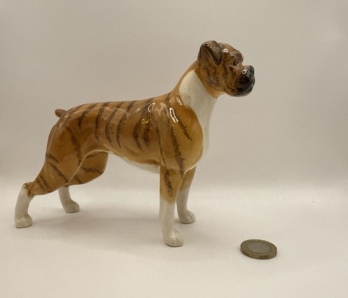 Beswick boxer dog blue - boxer,