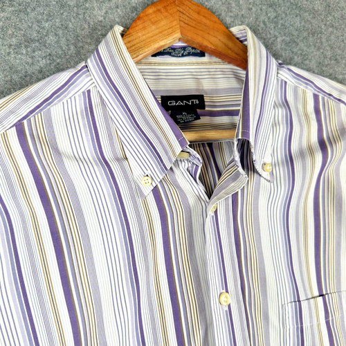 Gant shirt mens white - xl,