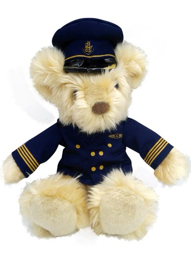 Pilot bear uniform - pilot, in