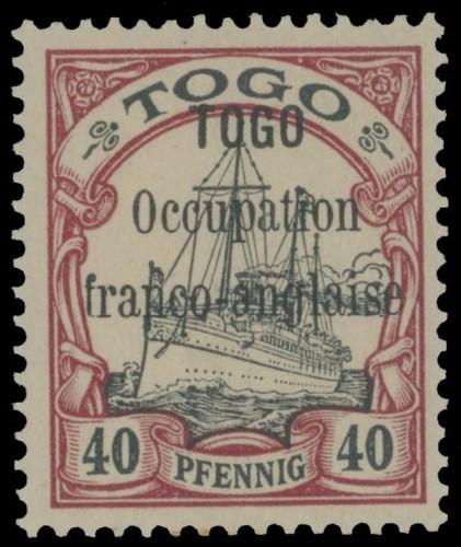 1914 togo french - french, occupation