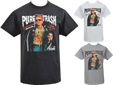 Captain Sensible Mens PUNK T-Shirt The Damned Pure Trash Gig Flyer 1977