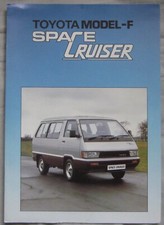 1983 Toyota Model F Space Cruiser Brochure
