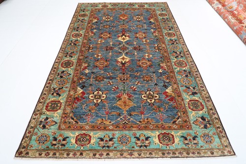 Oriental blue floral - 7,