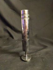 Silver plated bud vase 17cm - silver,