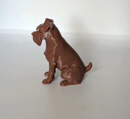 Schnauzer figurine tabletop - figurine,