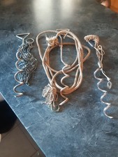  Dog anchor, garden safe, spiral stake dog in place Camping