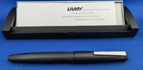 Lamy 2000 black rollerball - rollerball, pen