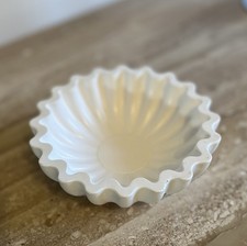 White Wave Style Bowl In Eco