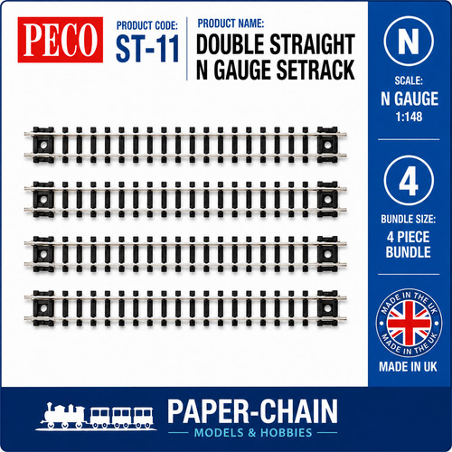 Peco double straight - peco, st-11