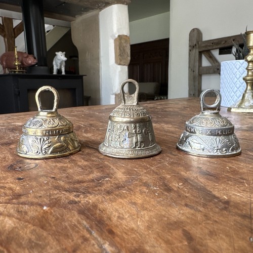 Vintage brass metal hand - brass,