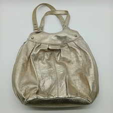 Oushka London Gold Hobo Bag