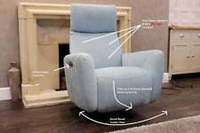 HTL GRANADA  – Power Reclining + Twister Base + Massage Function Chair