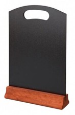 Hand held menu board table - hand,