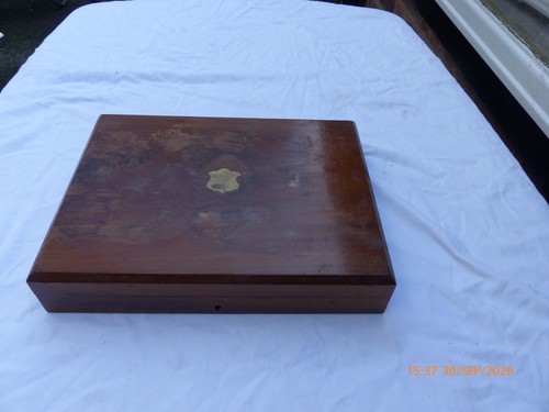 Vintage wooden cutlery box for - cutlery,