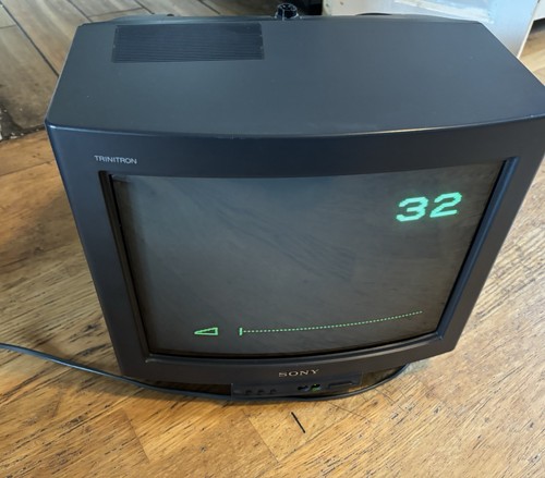 Sony trinitron colour crt - sony,