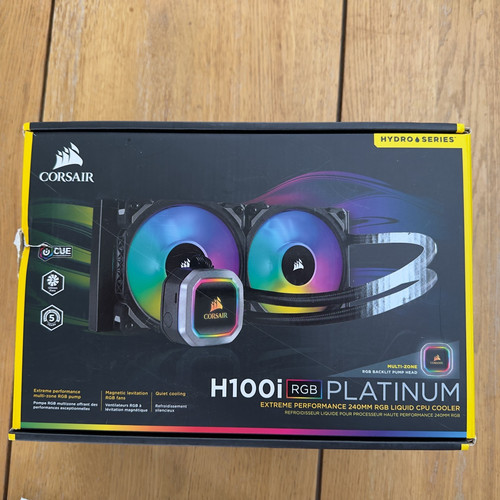 Corsair hydro series h100i - corsair,