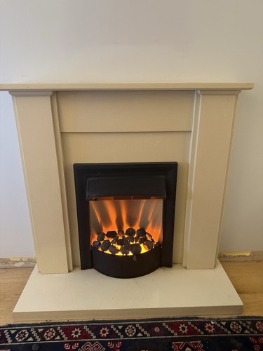 Stone fireplace surround and - surround,