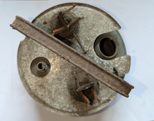 Vintage double wick paraffin - double,