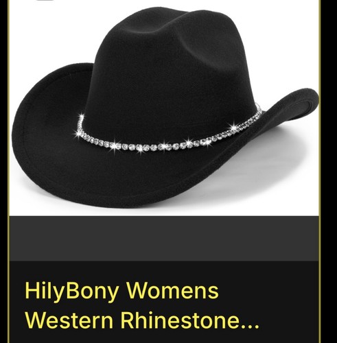 Women black western cowboy - black,