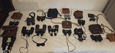 VTG + MODERN BINOCULARS JOBLOT MILITARY SWALLOW CARL ZEISS BARR + STROUD WW2🇬🇧