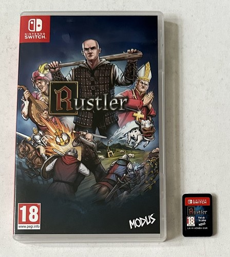 Rustler nintendo switch boxed - rustler,