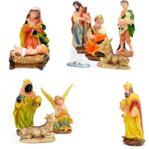 10pcs nativity figures - figures, set