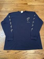 Y2K Yacht Club Bermuda Gecko Long Sleeve Tshirt Size Large