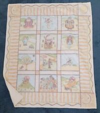 Mothercare Vintage Baby Cot Bed Cover Quilt Nursery Rhymes over 12mths Blanket