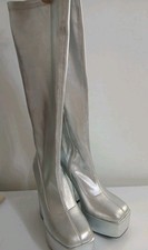 Nasty Gal Silver Platform