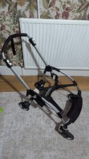 Replacement Chassis Frame and Wheels | Bugaboo Bee 5 | Silver Pushchair Spare