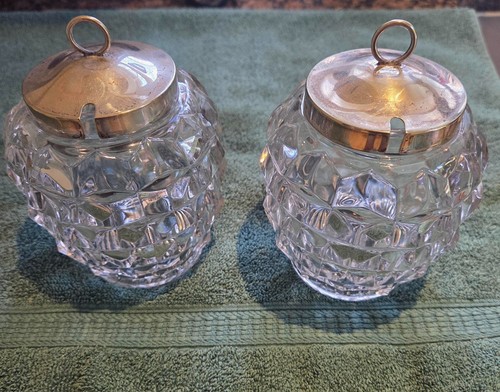 Antique glass preserve - x,