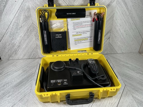 Iridium satellite phone - iridium, dock