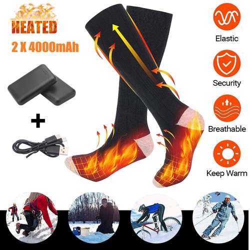 4000mah heated socks - heated, electric