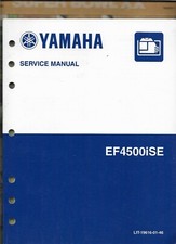YAMAHA GENERATOR EF4500ISE