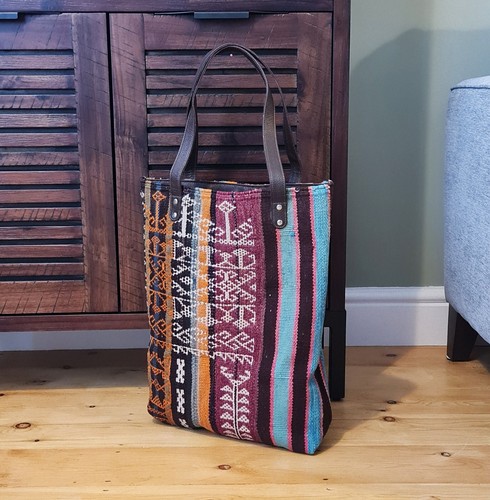 Handmade kilim handbag - kilim,