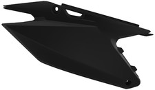SUZUKI restyle Side Panels number boards RM 125 250 2001 - 2008 Black Motocross