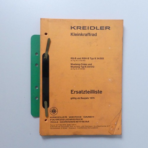 Kreidler rsh k54 - kreidler, b