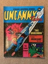 Uncanny Tales #173 FN Circa early 1980s Alan Class, Sc-Fi Reprints