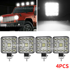 4x HQ 12v 24v Led Work Flood
