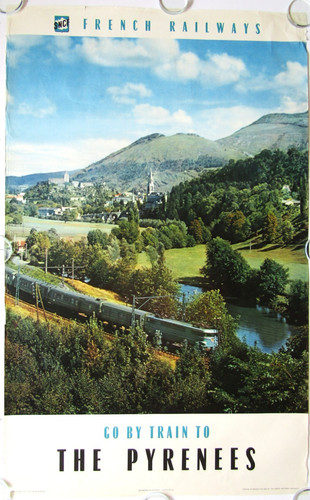 Original vintage train - original,