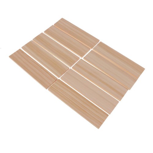 10pcs pine wood - 10pcs, 150x40x6mm